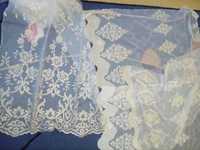 Ткань для рукоделия вышивка на сетке