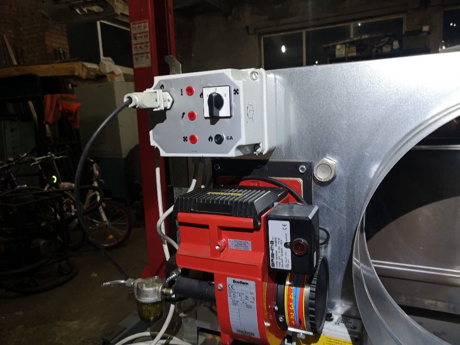 Теплогенератор, воздухонагреватель дизельный. Сушка зерна, семечки.