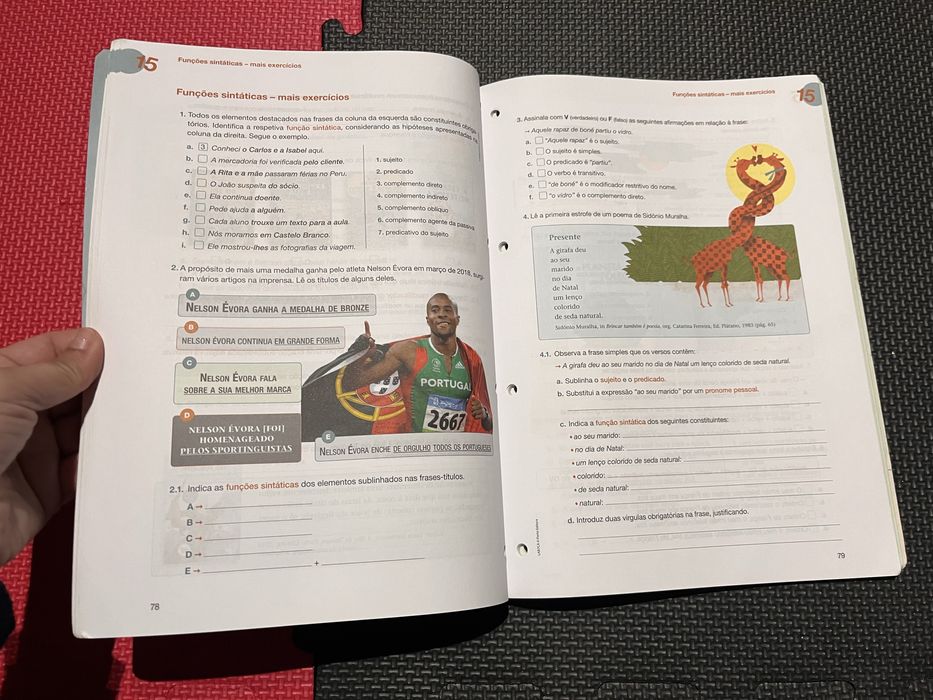 Livro actividades Português 7 ano