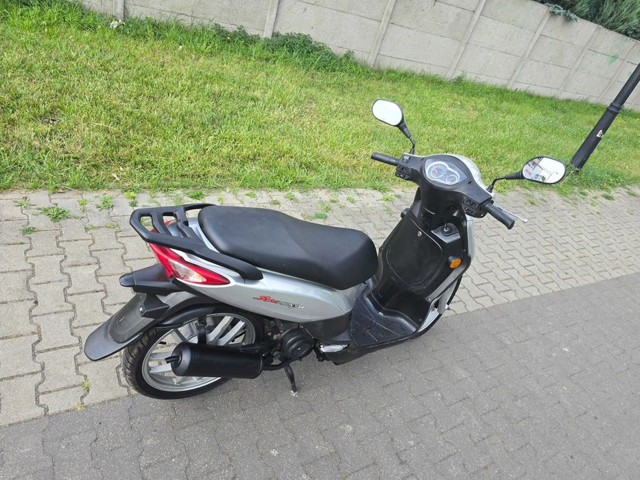 SYM SYMPHONY 50 4t skuter na dużych kołach 16" TYLKO 4189km