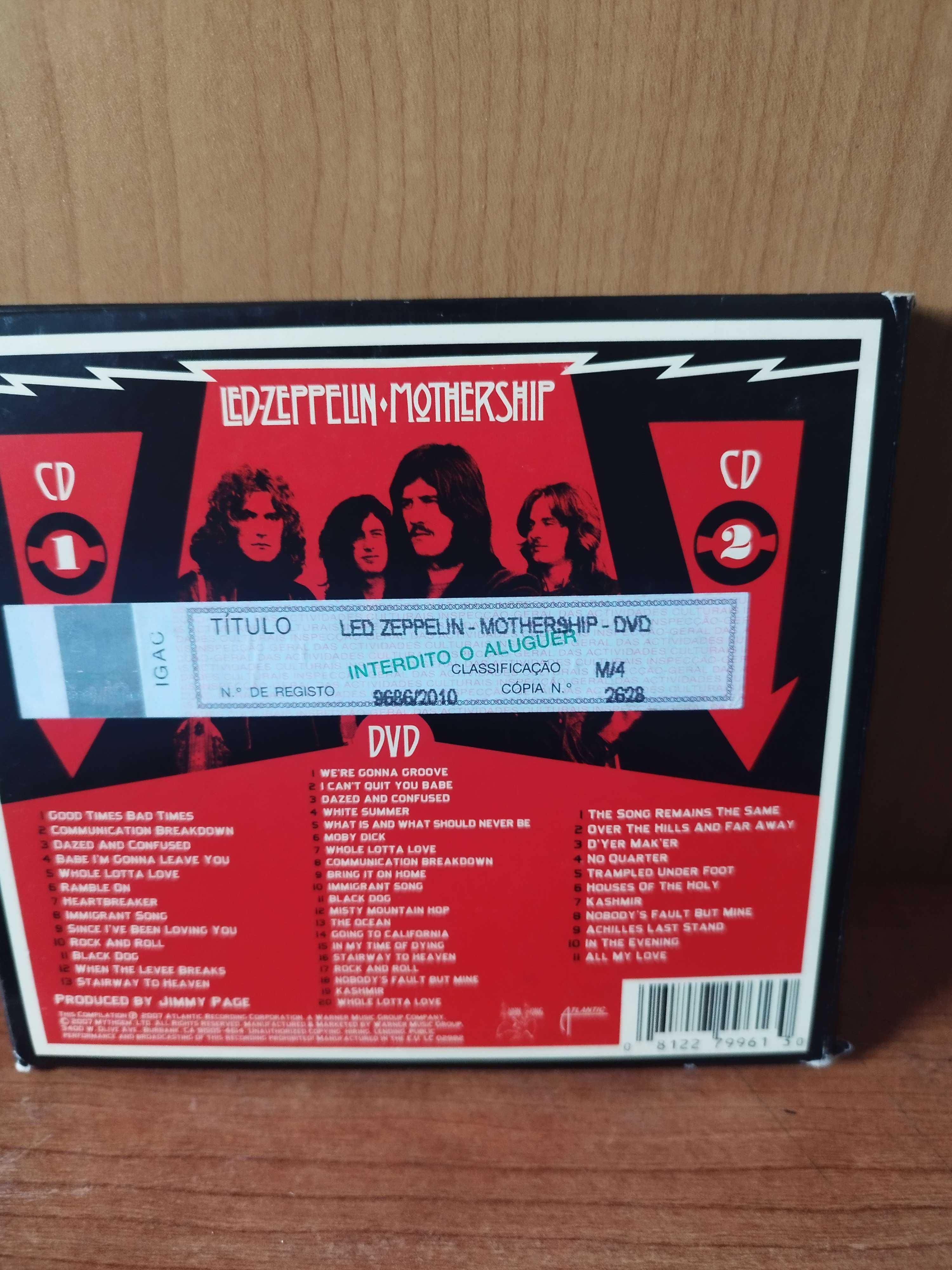 Album CD/DVD Led zepplein deluxe edition