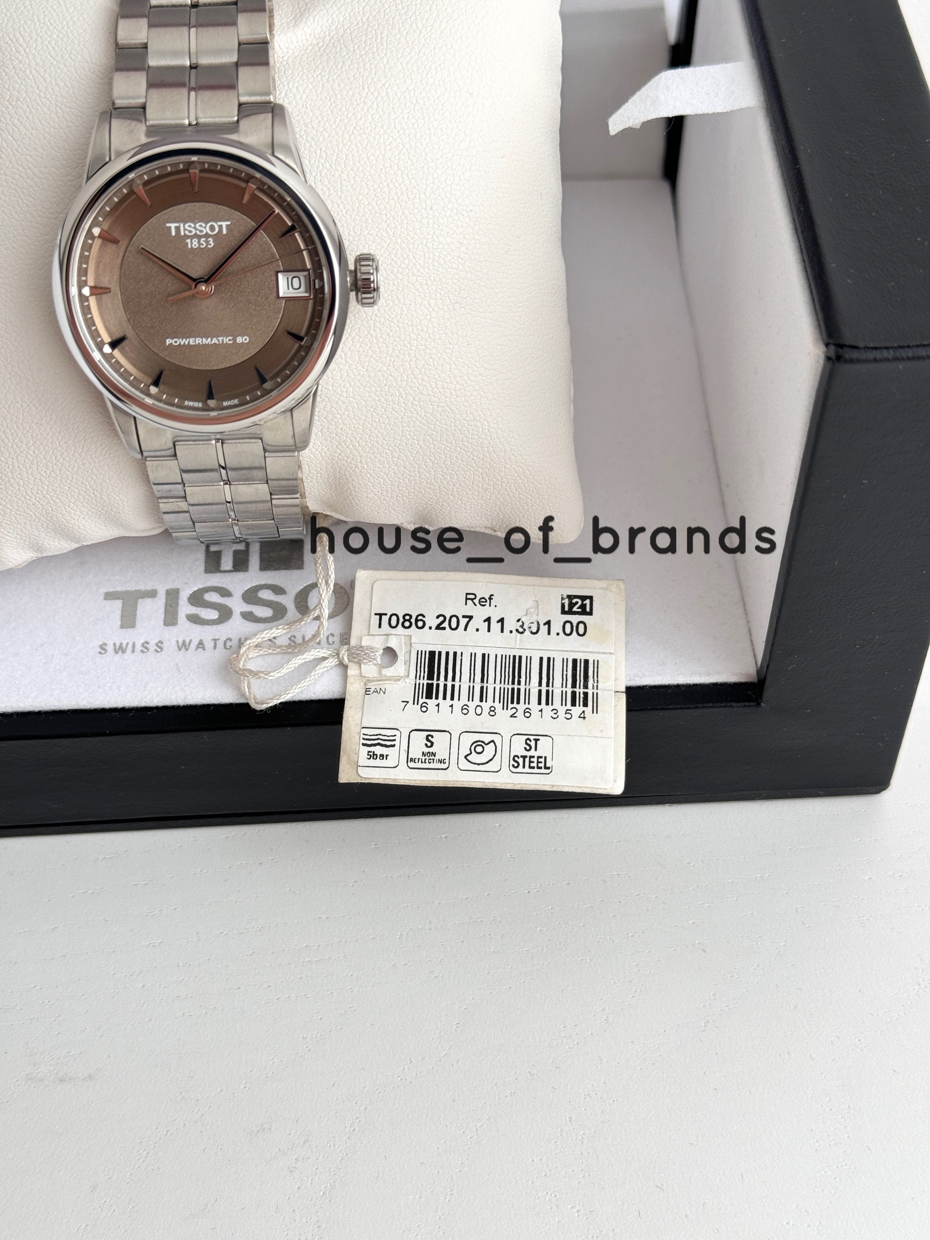 TISSOT Luxury Жіночий швейцарський годинник женские часы механика
