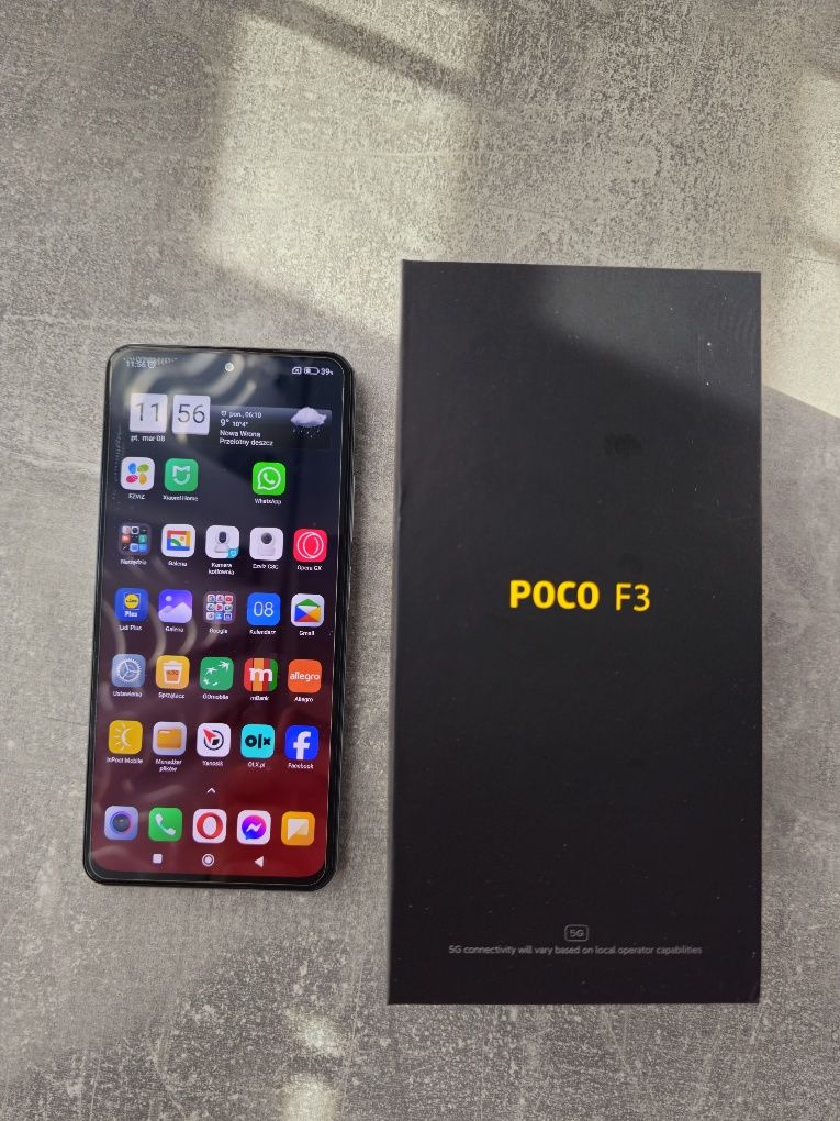 Xiaomi POCO F3 5G 8/256 Arctic White