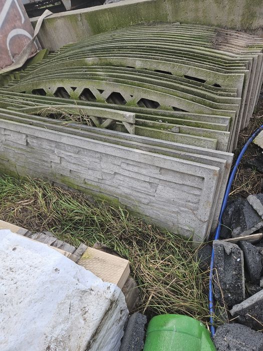 Płot betonowy sprzedam