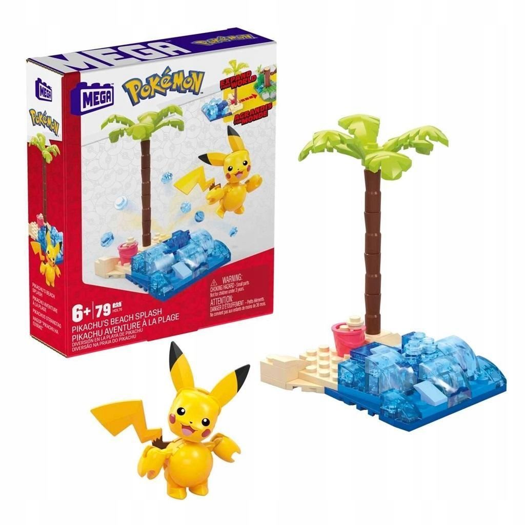Mega Pokemon - Pikachu Na Plaży, Mattel