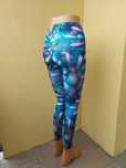 Legginsy damskie Yu & Me Paris galaktyczny galaxy fajerwerki M/L 38/40