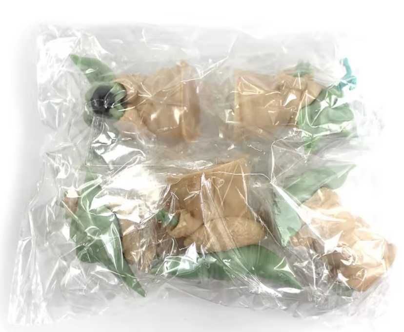 Conjunto de 5 figuras de baby ioda/ star wars NOVO ENVIO GRÁTIS