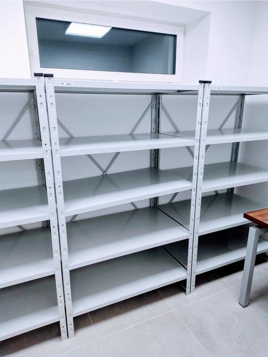 Regał magazynowy metalowy 100x60x165cm 5P 90kg/półkę ADEX Wilkowice