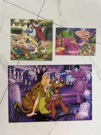 Puzzle dla dzieci, puzzle barbie, puzzle scooby doo, układanka