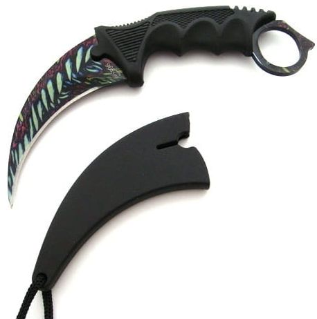 Ostry Taktyczny Nóż Karambit CS:GO Z Pokrowcem 062P