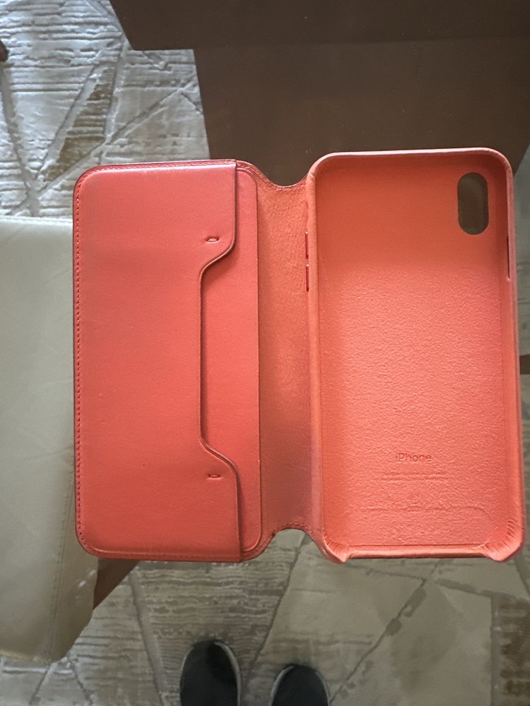 Capa original apple folio iphone xs max