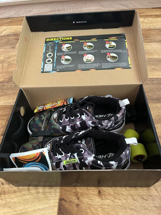 Ролікові кросівки Heelys оригінал, кросівки з колесами 36-36,5 розмір