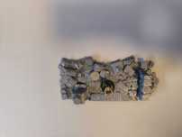 Zrujnowana droga zakończenie drogi RE1 (Lost City) RPG D&D Diorama