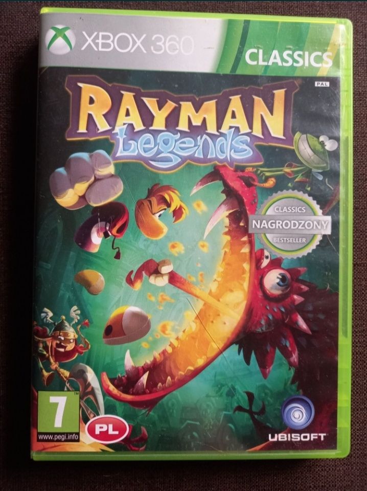 Gra Rayman Legends PL na konsolę xbox 360