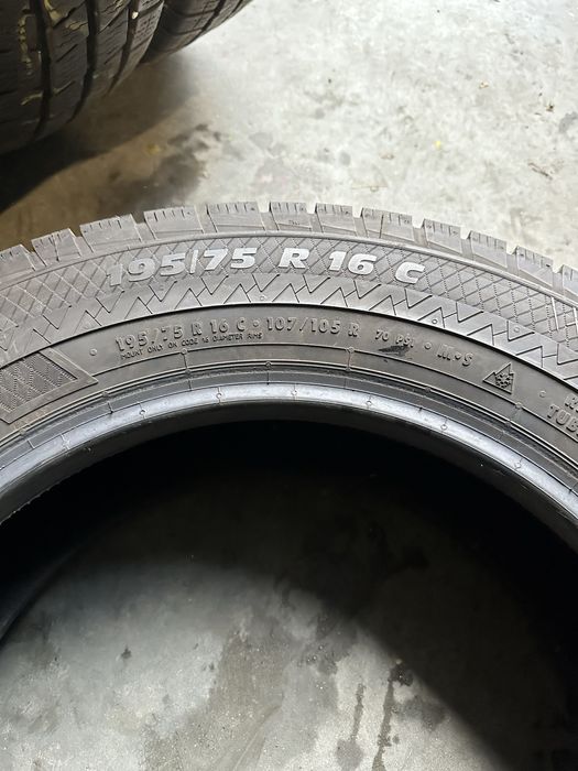 6x opony zimowe 195/75R16C Paxaro Van Winter cena za sztukę 8/9mm 2021
