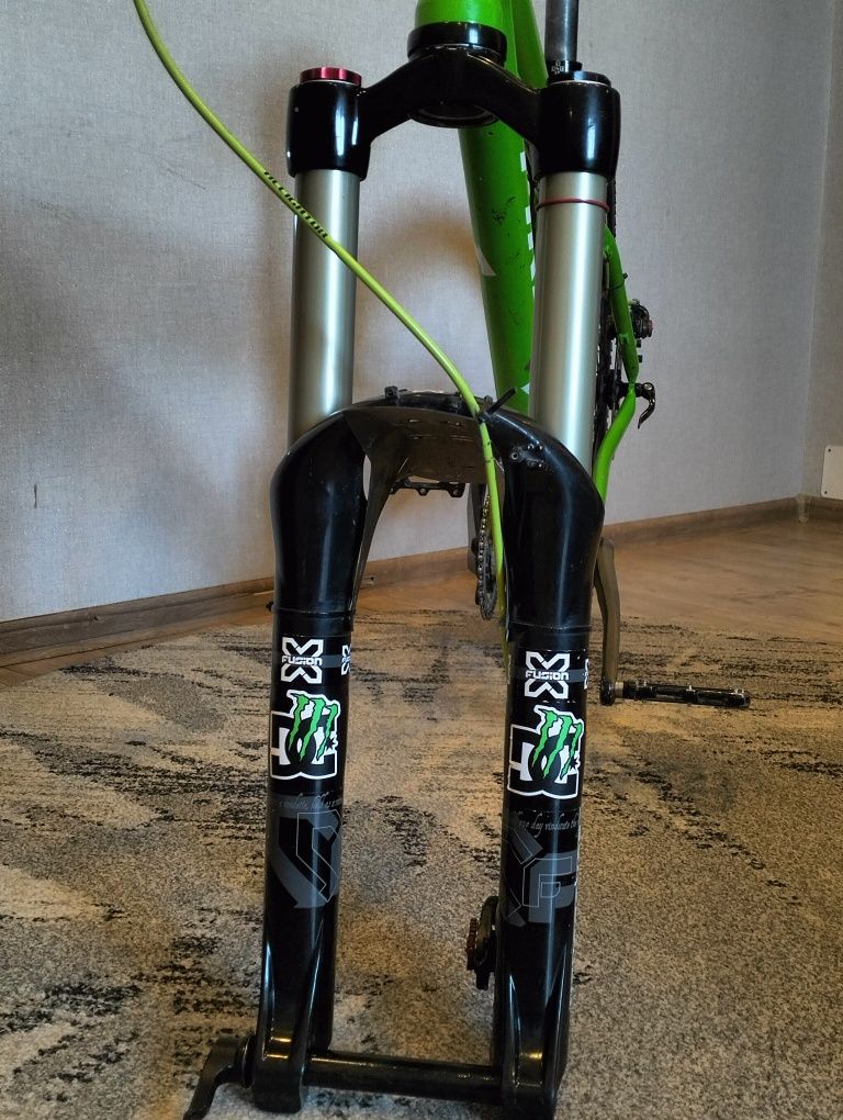 Фрірайд вилка x fusion vengeance 170mm під 26 колесо, Boost