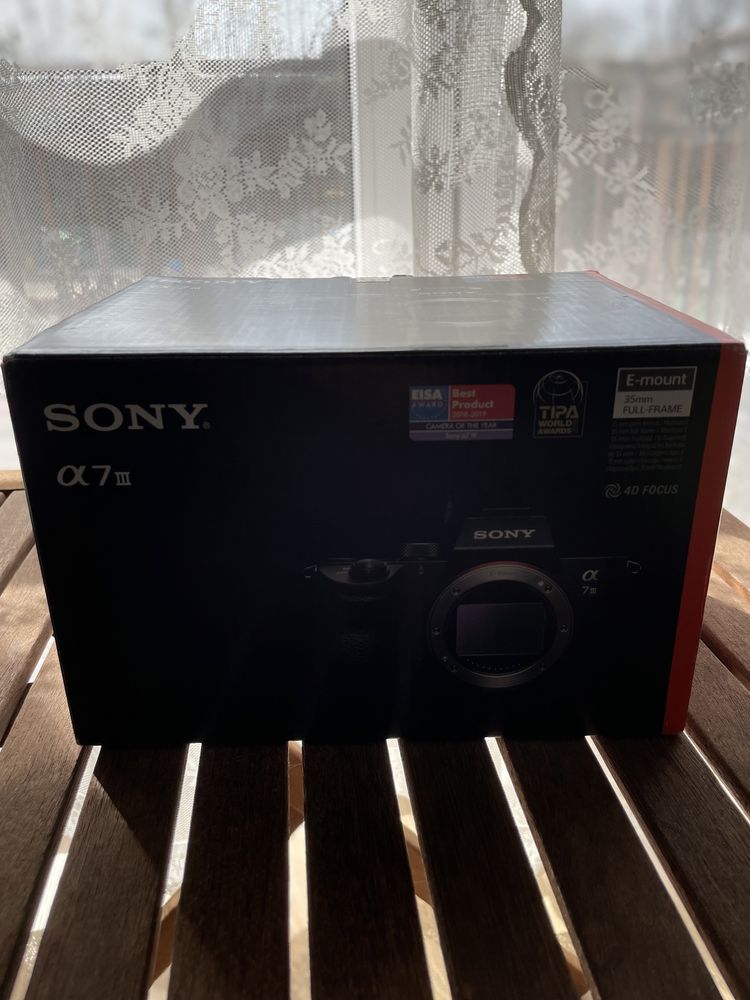 Aparat Sony a7III body. Mały przebieg