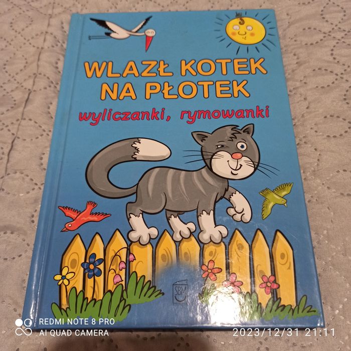 Książka dla dzieci Wyliczanki, rymowanki
