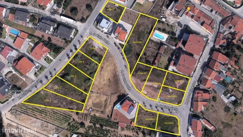 Lote 17 - Terreno em Coimbra, Brasfemes