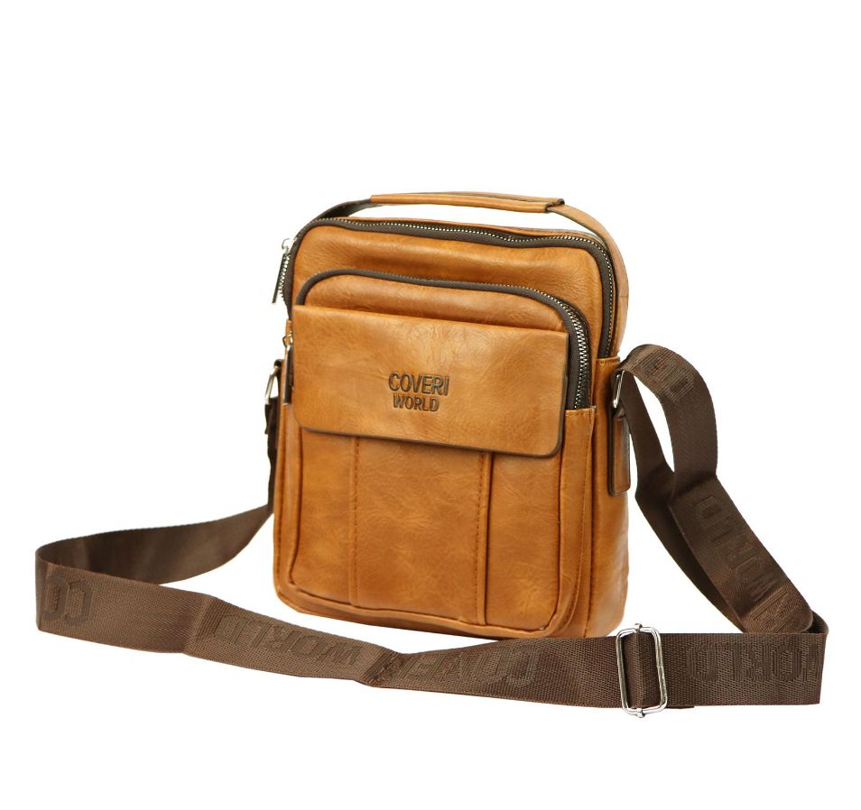 saszetka męska coveri world cw2159 camel