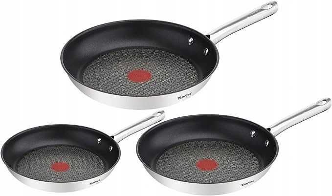 Tefal A704S3 Duetto Zestaw patelni, 2 szt. 20cm 24cm BRAK PATELNI 28cm