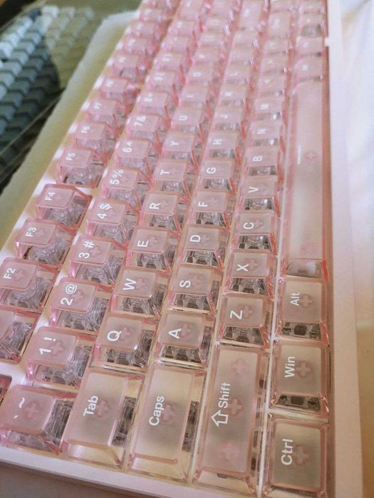 Магнітна клавіатура IROK MG75 MAX Pink Qinghui Switches