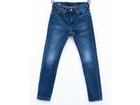 Spodnie jeansy Levi's 510 W29 L32 przecierane slim fit