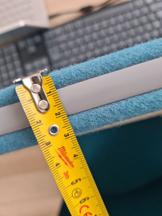 Panel biurkowy, przegroda na biurko, ścinka biurkowa 67x35 cm MDD