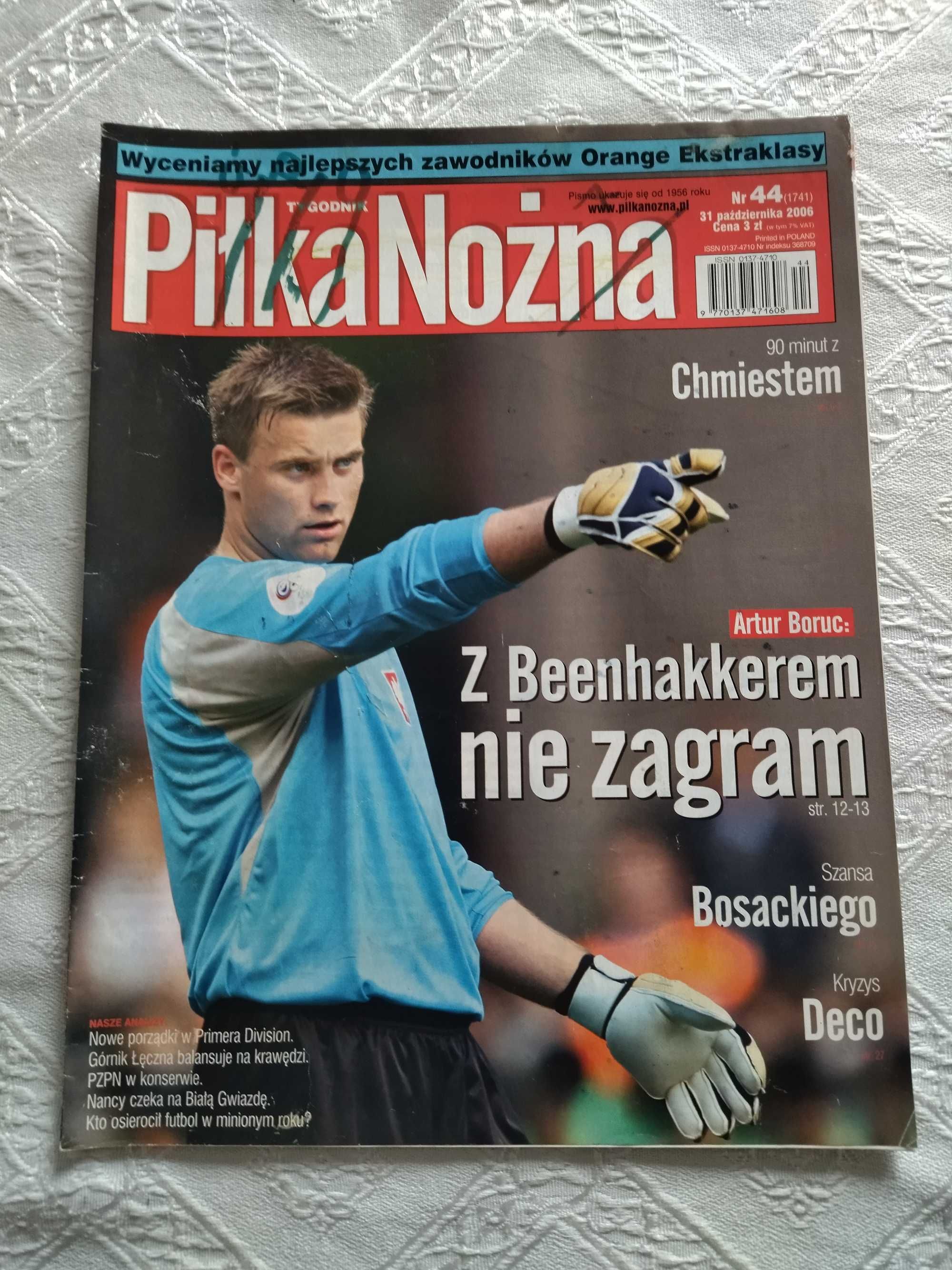 Piłka Nożna tygodnik 2006 zestaw