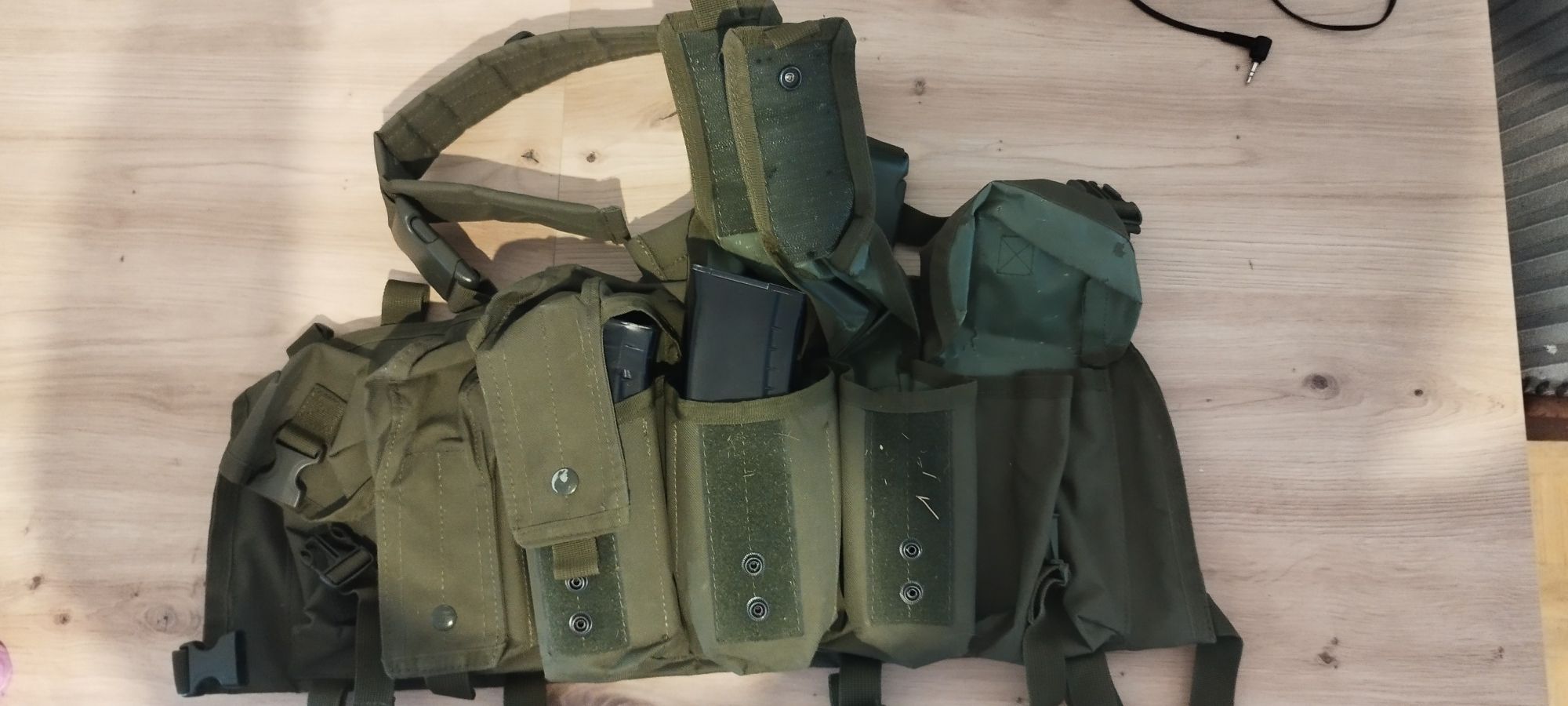 Kamizelka taktyczna chestrig oliv ASG