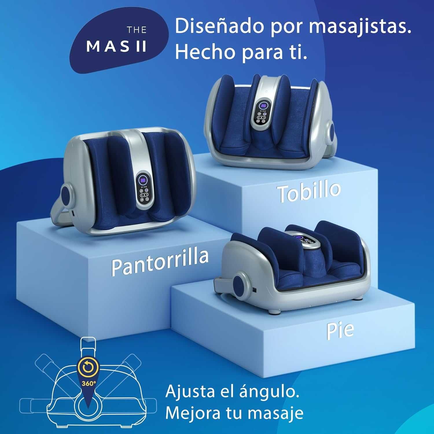 Miko Máquina de massagem nos pés Shiatsu em perfeitas condições