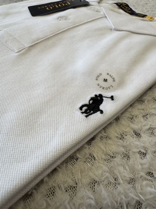 Polo Białe Męskie Polo Ralph Lauren S-2XL