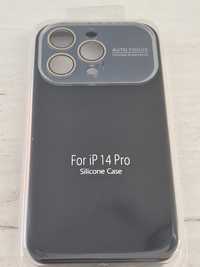 Soft Silicone Lens Case do Iphone 14 Pro czarny