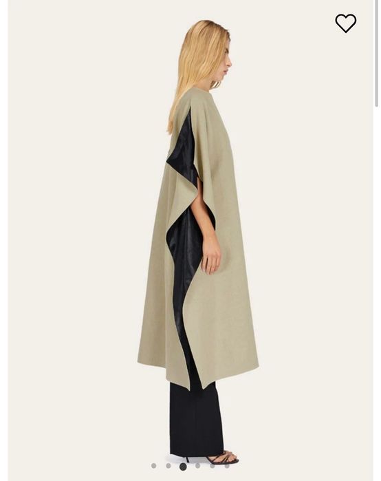 Шикарний кейп беж/ чорний