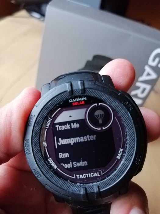 Zegarek Garmin Instinct 2 Solar Tactical Czarny GPS Smartwatch Sport