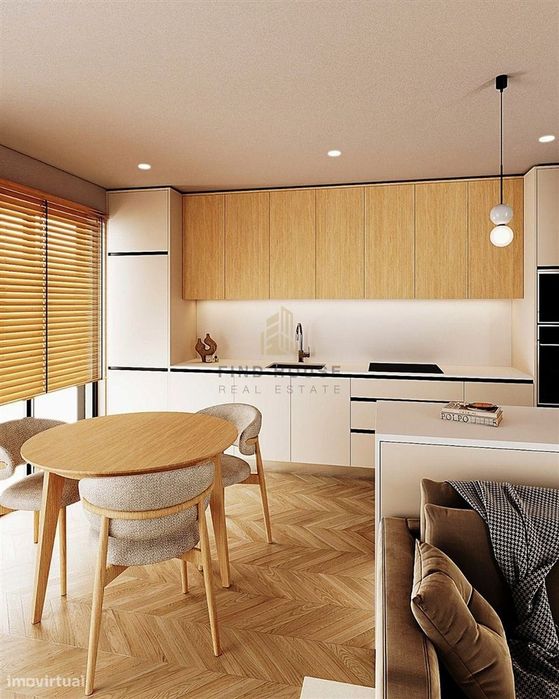 Apartamento T1, com garagem no Edifício Bellevue, em Paços de Ferreira