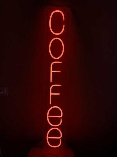 Неонові вивіски кафе, неоновая вывеска coffee неонова вивіска в заклад