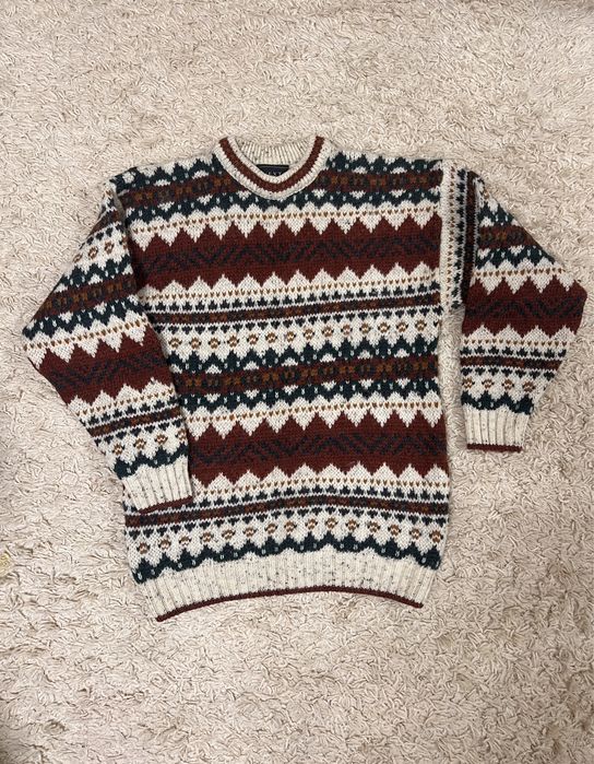 Вінтажний светр Next 100% шерсть