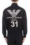 Куртка бомбер emporio armani 48 размер S/M оригинал большое лого