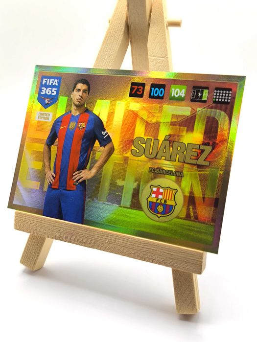 Karta Panini 2017 Fifa 365 Limited Edition Luis Suarez Fc Barcelona