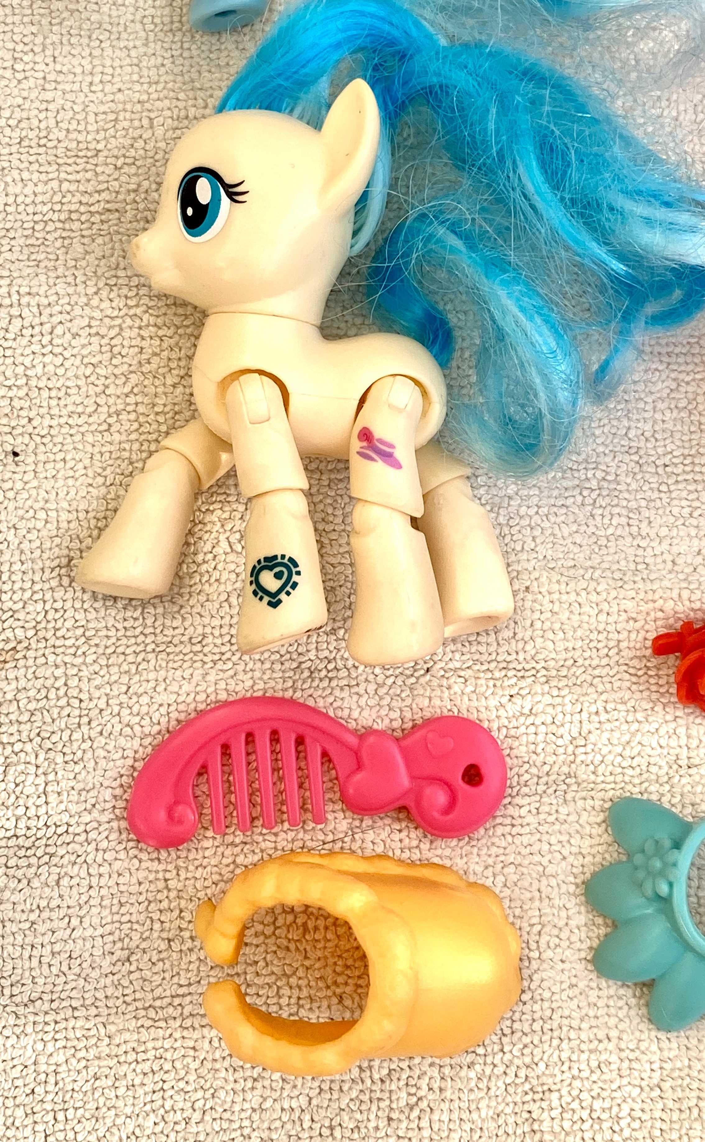 Kucyki figurki My Little Pony zest4 +akcesoria Rainbow Dash Rarity