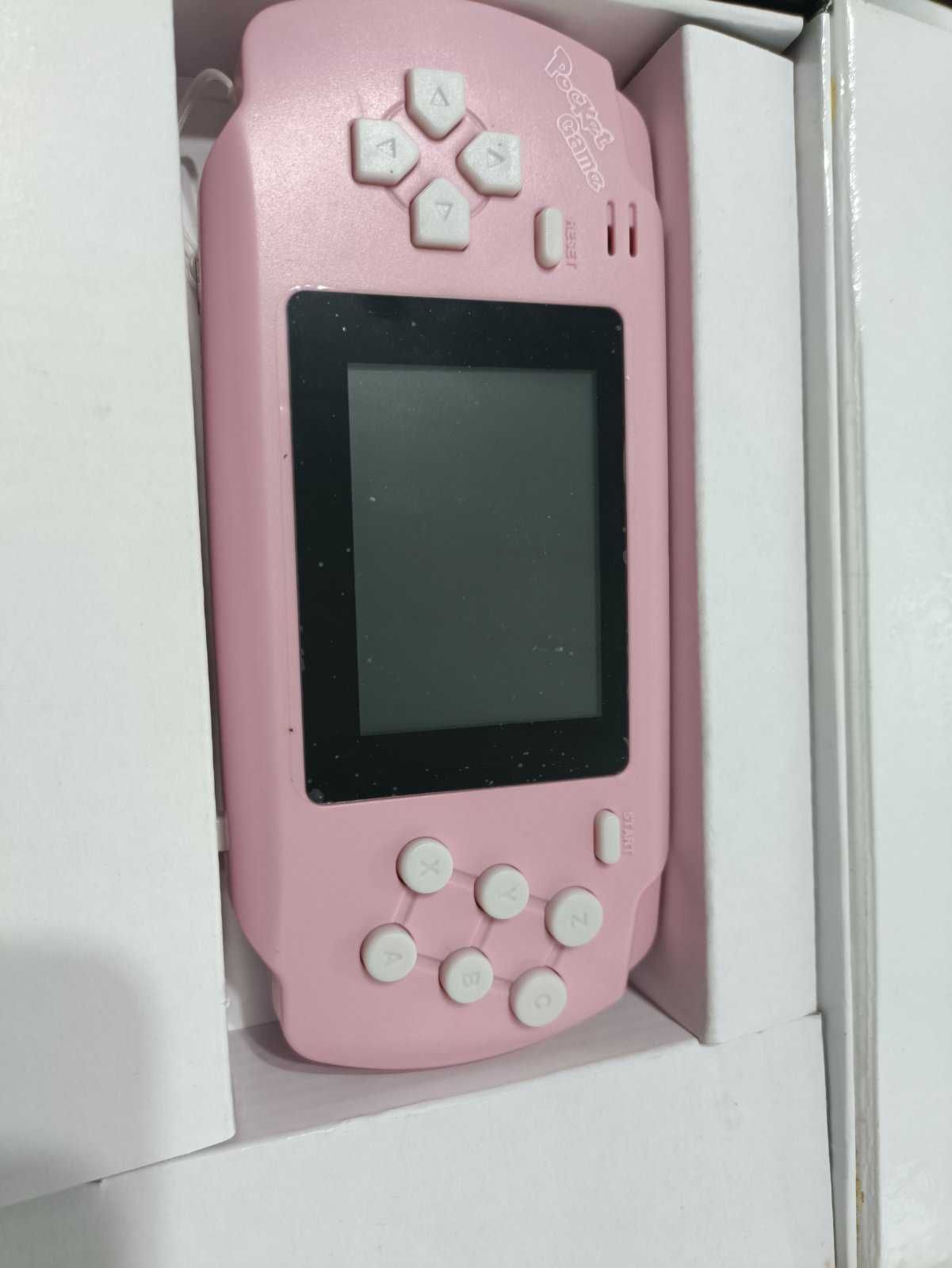 Игровая приставка Сега Hamy HG 806 с экраном черные и розовые