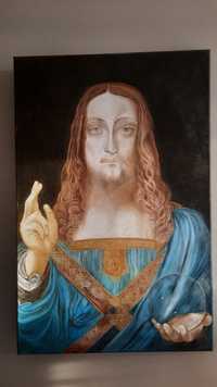 Leonardo da Vinci - Salvator mundi (картина маслом)