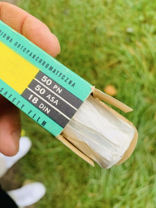 Fotopan film z lat 70 120 nieuzywany PRL
