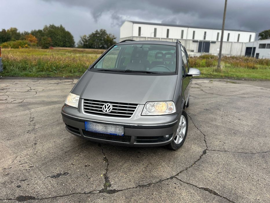 VW Sharan 1,9 TDI * automat * skóry * 188 tys. km *