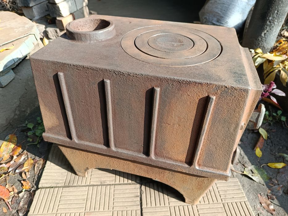 буржуйка чугунная печка   СССР