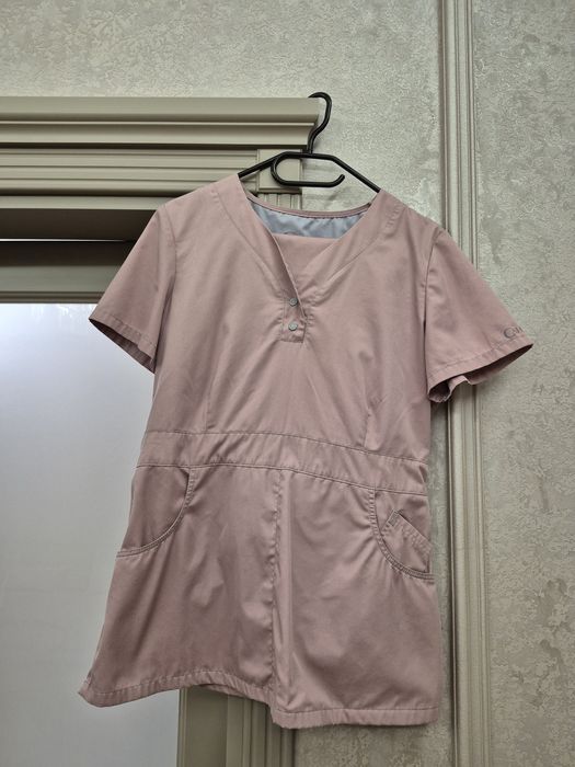 Медицинский костюм Тедди, р.L,Sana,цвет пудра