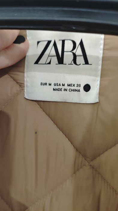 Шкіряний пуховик, тренч, куртка Zara