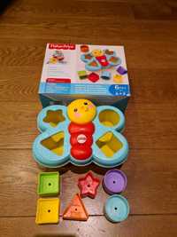 Fisher Price edukacyjny Motylek Sorter kształtów CDC22