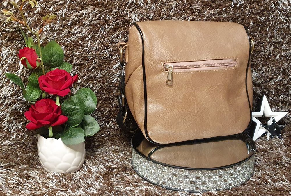 Torebka Brązowa Fashion Bags damska tzw. Chlebaczek